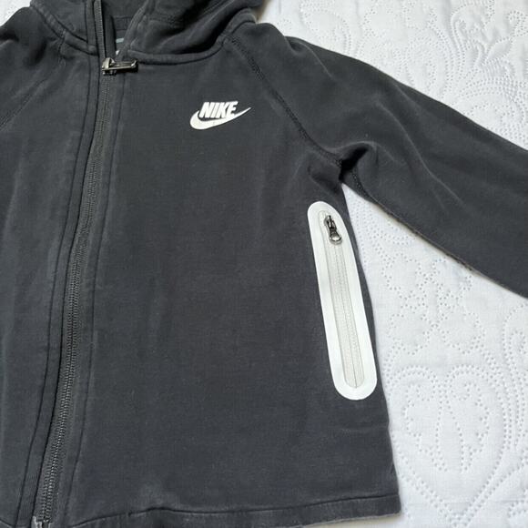 Nike Tech Zipper Hoodie Size 6 - Picture 3 of 6
